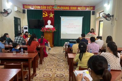 TỔ CHỨC XẾP LỚP VÀ BỐC THĂM GIÁO VIÊN LỚP 1, NĂM HỌC 2022- 2023