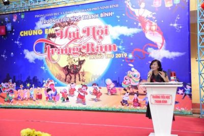 TRƯỜNG TIỂU HỌC THANH BÌNH TỔ CHỨC HOẠT ĐÔNG NGOẠI KHÓA “CHÚNG EM VUI HỘI TRĂNG RẰM” NĂM 2019