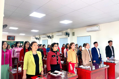 ĐẠI HỘI CHI BỘ TRƯỜNG TIỂU HỌC THANH BÌNH NHIỆM KỲ 2025 – 2027