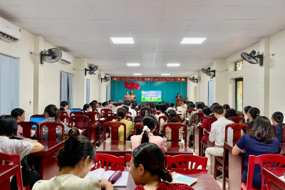 SINH HOẠT CHUYÊN MÔN LIÊN TRƯỜNG “ĐỔI MỚI KỸ THUẬT DẠY HỌC MÔN TIẾNG VIỆT LỚP 5”