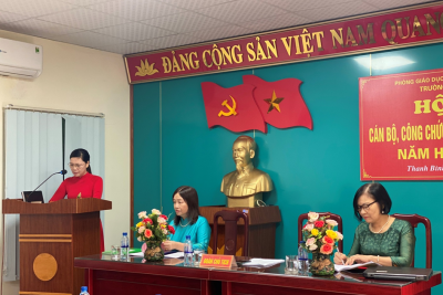 HỘI NGHỊ CÁN BỘ VIÊN CHỨC VÀ NGƯỜI LAO ĐỘNG NĂM HỌC 2022 – 2023