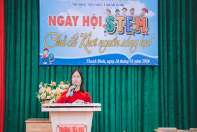 TRƯỜNG TIỂU HỌC THANH BÌNH TỔ CHỨC NGÀY HỘI STEM