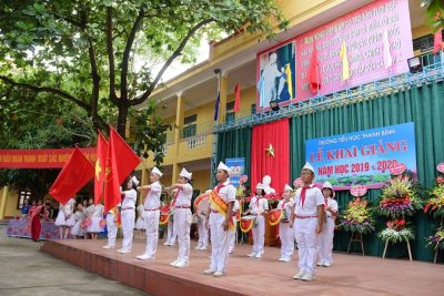 TRƯỜNG TIỂU HỌC THANH BÌNH TƯNG BỪNG TỔ CHỨC LỄ KHAI GIẢNG NĂM HỌC 2019 – 2020