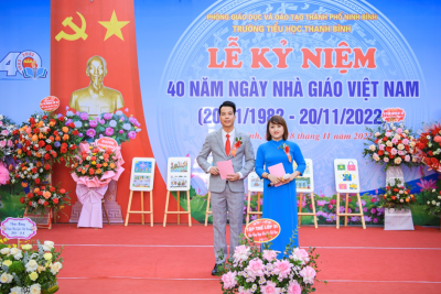 LỄ KỶ NIỆM 40 NĂM NGÀY NHÀ GIÁO VIỆT NAM (20/11/11/1982-20/11/2022)